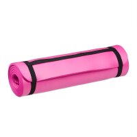relaxdays Yogamatte pink 60,0 x 180,0 x 1,0 cm