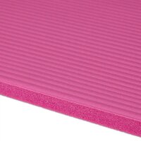 relaxdays Yogamatte pink 60,0 x 180,0 x 1,0 cm