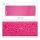 relaxdays Yogamatte pink 60,0 x 180,0 x 1,0 cm