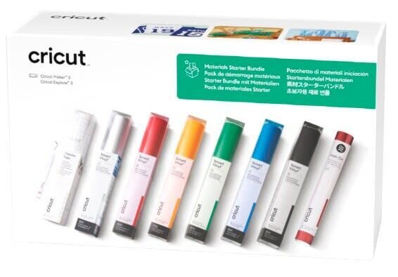 cricut™ Materials Starter Bundle Schneideplotter-Zubehör-Set, 1 Set