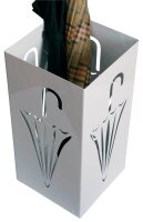 SZ Metall Schirmständer Umbrella 32661 weiß,...