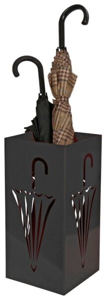 SZ Metall Schirmständer Umbrella 32665 schwarz, Stahl