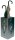 SZ Metall Schirmständer Umbrella 32668-MT silber, Edelstahl