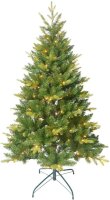 Idena Weihnachtsbaum mit LED Lichterkette grün, 1 St.