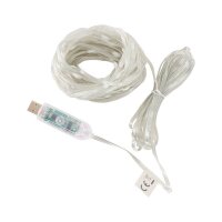 Idena 100er Smart LED Lichterkette transparent 12,0 m, 1 St.
