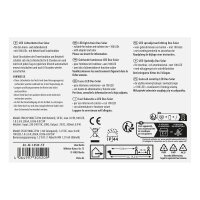 Idena 100er Seil Solar LED Lichterkette braun 14,0 m, 1 St.