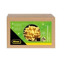 Idena 100er Kugel LED Lichterkette transparent 10,2 m, 1 St.