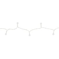 Idena 100er Kugel LED Lichterkette transparent 10,2 m, 1 St.