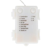 Idena 100er Kugel LED Lichterkette transparent 10,2 m, 1 St.