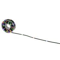 Idena 200er Micro LED Lichterkette grün 22,9 m, 1 St.