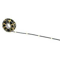 Idena 200er Micro LED Lichterkette grün 22,9 m, 1 St.