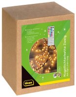Idena 120er Kugel-Zweige LED Lichterkette braun 7,0 m, 1 St.