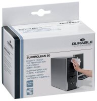 DURABLE feuchte Reinigungstücher SUPERCLEAN 50...