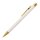 FABER-CASTELL Kugelschreiber Neo Slim marshmallow/gold, Schreibfarbe: schwarz, 1  ( 141445 )