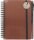FABER-CASTELL Notizbuch ca. DIN A5 blanko, sienna Hardcover 180 Seiten, 1 Set