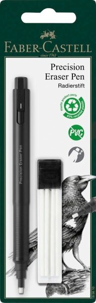 FABER-CASTELL Radierstift PRECISION ERASER PEN weiß, 1 St.