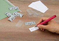 bene Beschriftungsschilder für Hängeregister...