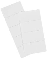 bene Beschriftungsschilder für Hängeregister Vetro Mobil weiß, 50 St.