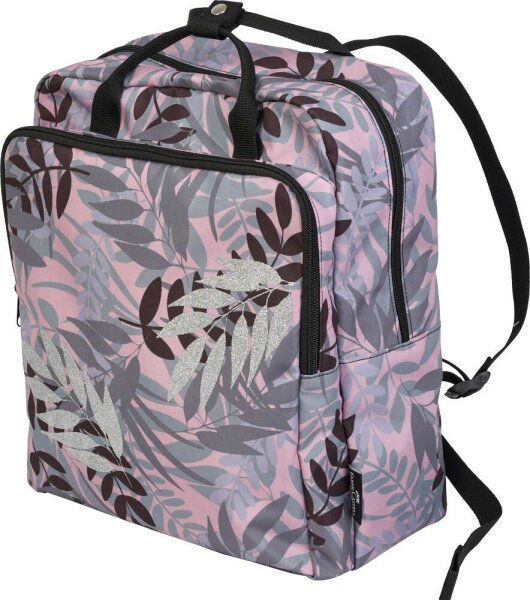 FABER-CASTELL Rucksack Daily Sparkle Kunststoff grau