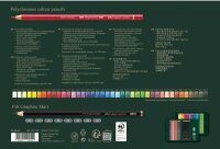 FABER-CASTELL Polychromos & Pitt Graphite Matt Malset farbsortiert, 50 St.