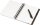 FABER-CASTELL Notizbuch ca. DIN A5 blanko, espresso Hardcover 180 Seiten, 1 Set