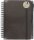 FABER-CASTELL Notizbuch ca. DIN A5 blanko, espresso Hardcover 180 Seiten, 1 Set
