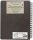 FABER-CASTELL Notizbuch ca. DIN A5 blanko, espresso Hardcover 180 Seiten, 1 Set