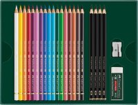 FABER-CASTELL Polychromos & Pitt Graphite Matt Malset...