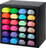 FABER-CASTELL TL 46  Textmarker farbsortiert, 24 St.