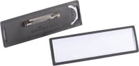 DURABLE Clip Card Namensschilder mit Nadel 6,7 x 1,7 cm,...