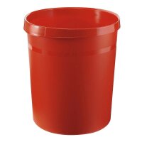 HAN Grip Papierkorb 18,0 l rot, 1 St.