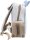 EBERHARD FABER Kindergartenrucksack Mini Kids Eule Kunstfaser lila/beige