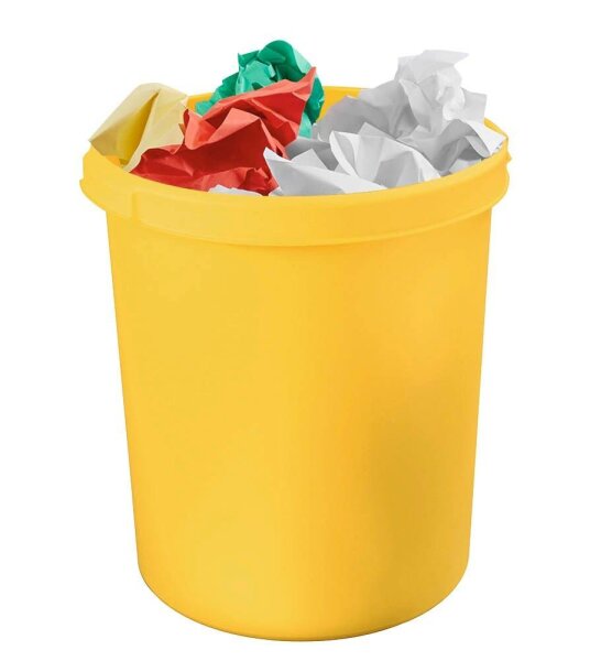 HAN Klassik XXL Papierkorb 30,0 l gelb, 1 St.
