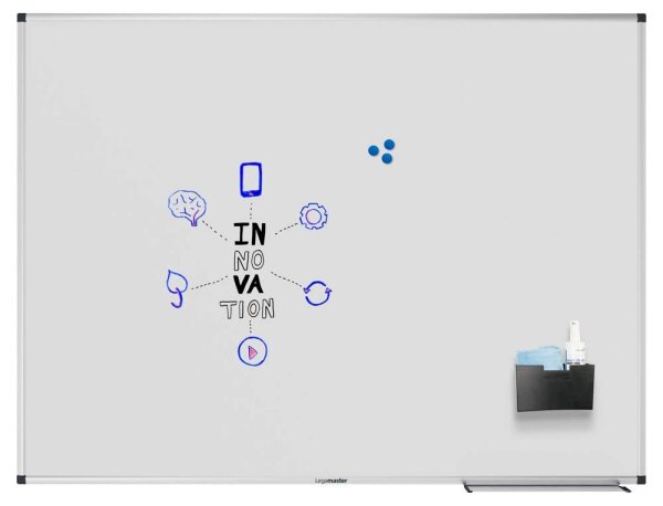 Legamaster Whiteboard UNITE 120,0 x 90,0 cm weiß lackierter Stahl