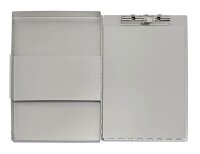 MAUL Klemmbrett MAULassist mit Aufbewahrungsfach 2354608 DIN A4 silber Aluminium, 1 St.