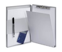 MAUL Klemmbrett MAULassist mit Aufbewahrungsfach 2354608 DIN A4 silber Aluminium, 1 St.
