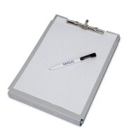 MAUL Klemmbrett MAULcase 2354808 DIN A4 silber Aluminium, 1 St.