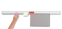 MAUL MAULballfix Klemmleiste 100,6 cm silber Wandmontage, 1 St.