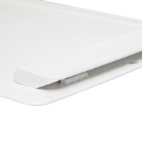 MAUL Klemmbrett MAULgo uni 2325102.ECO DIN A4 weiß Kunststoff, 1 St.