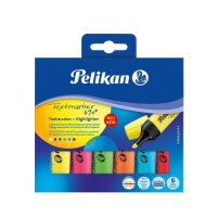 Pelikan 490 Textmarker farbsortiert, 6 St.