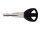 ABUS Fahrradschloss IVERA Chain 7210/85 schwarz 85,0 cm, 1 St.
