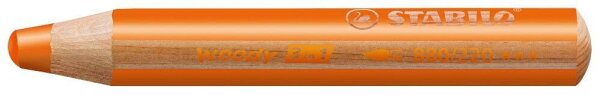 STABILO woody 3 in 1 Buntstift orange, 1 St.