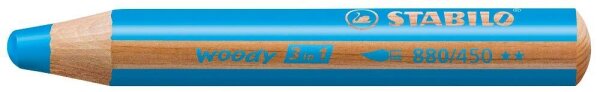 STABILO woody 3 in 1 Buntstift blau, 1 St.