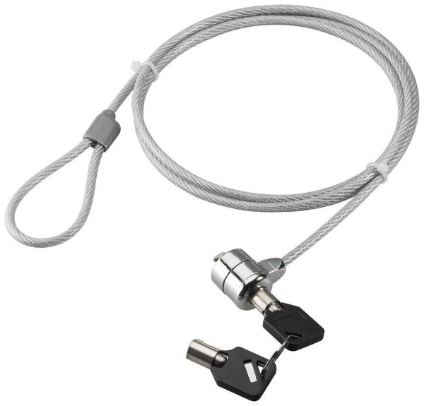 goobay PC Key Lock Laptopschloss 1,5 m