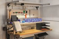 DURABLE Sortierstation schwarz mit 3 Fächern