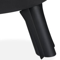 relaxdays Feuerschale schwarz 60,0 cm