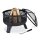 relaxdays Feuerschale schwarz 60,0 cm