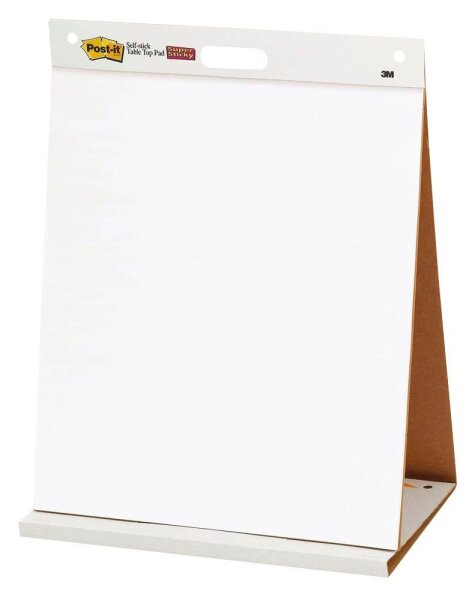 Post-it® Flipchart-Papier Super Sticky Meeting Chart blanko 50,8 x 58,4 cm, 20 B  ( 563R )