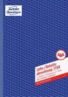 AVERY Zweckform Lohn-/Gehaltsabrechnung Formularbuch 1759, 1 St.