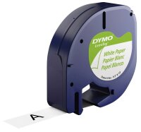DYMO Schriftbänder LetraTag 91241 S0721800, 12 mm, farbig sortiert, 1 St.